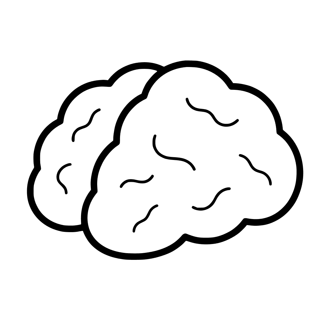 LAN Brain decorative background